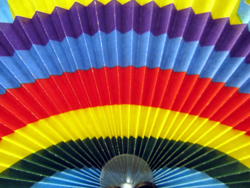 rainbow-fan